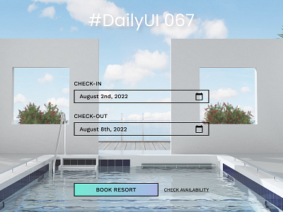 #DailyUI 067 - Hotel Booking
