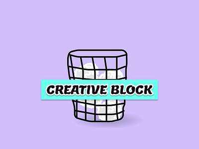 Creative Block art creative block figma graphic design illustration ui