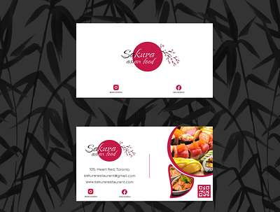Cartão Visita - Sakura branding design figma graphic design logo udemy ui