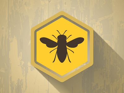 Holistic Honeybee bee branding design identity logo vector