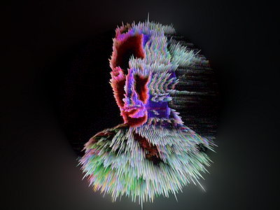 3d glitch remix 3d 3dglitch blender3d glitch vfx