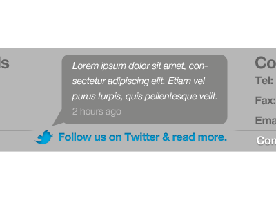 twitter footer footer twitter