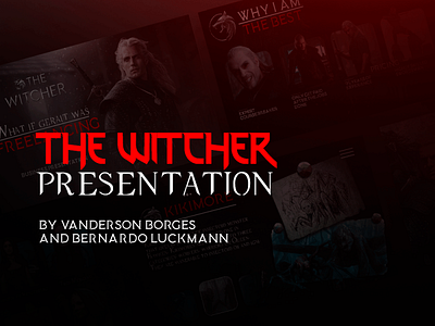The Witcher Presentation Design