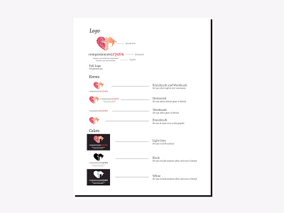 Compassionate Corazón Brand Style Guide