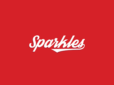 Sparkles sparkles text typography