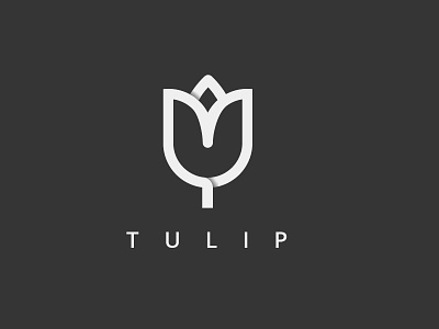 Tulip flower flower flower logo icon logo tulip tulip flower tulip logo