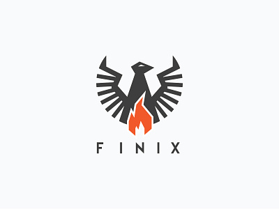 Phoenix Bird Logo bird and fire bird and flame finix logo logo design phoenix phoenix bird phoenix fire phoenix logo