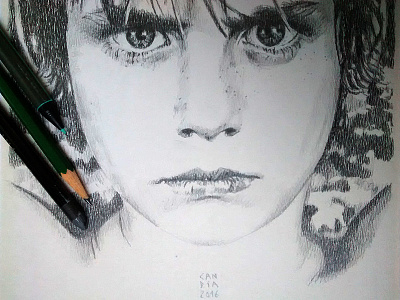 Boy (wip) draw illustration pencil pop portrait