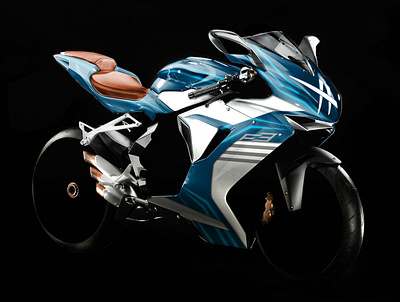 Luce Blu MV Agusta F3 798 by Simon Designs art artwork design designer digital art digital illustration digital painting illustration motorcycle art motorcycle design mv agusta painting simon designs