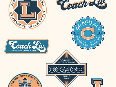 Coaching Brand | Coach Liv branding graphic design logo
