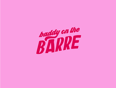 Barre Studio t-shirt design branding fitness logo graphic design logo typography