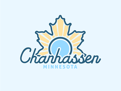 Chanhassen, MN | city logo branding city logo graphic design logo monoline