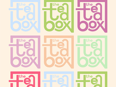 Tea logo branding graphic design logo