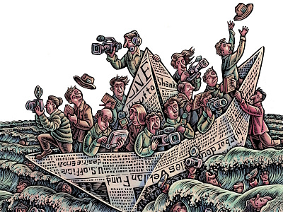 "Good News, Bad News" (Latino Magazine) boat drowning journalism journalist latino latinos newspaper ocean reporters