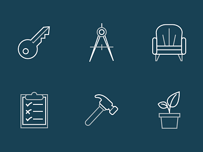 City Point Building Co. Icon Set 2
