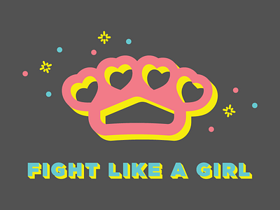 Fight feminism feminist fight like a girl girl gang threadless