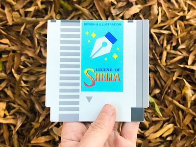 Legend of Shelda the Sticker legend of zelda nintendo sticker stickermule vector video game