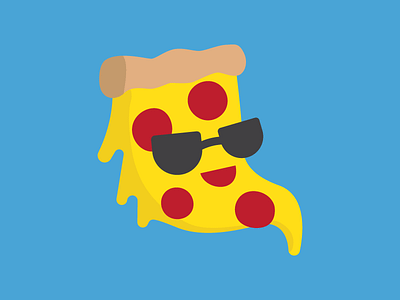 You Look Like April character illustration comedy pizza pizza face poster you look like