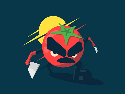 Tomato Playoff illustration mule playoff sticker tomato