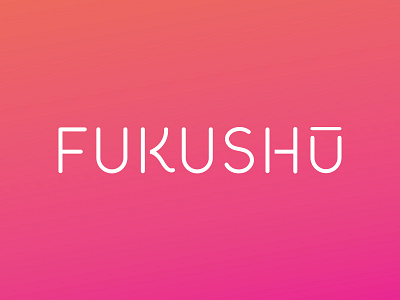 Fukushu Restaurant Concepts Branding