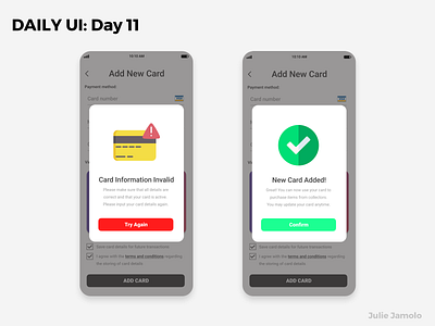 DAILY UI: Day 011 [Flash Message]