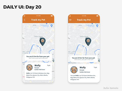 DAILY UI: Day 020 [Location Tracker] dailyui dailyuichallenge dailyuiux dailyuiuxchallenge dailyuiuxdesign ui uiux