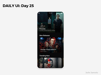 DAILY UI: Day 025 [Smart TV] dailyui dailyuichallenge dailyuiux dailyuiuxchallenge dailyuiuxdesign design ui uiux