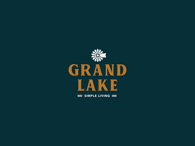Grand Lake Logo branding design icon logo vector