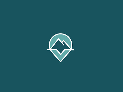 Mountain Valley Fellowship branding icon illustration logo vector