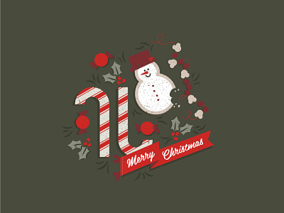 Merry Christmas design illustration vector