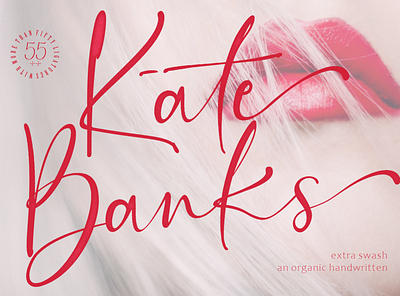 Kate Banks font opentype typeface