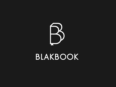 Blackbook black book brand identity logo