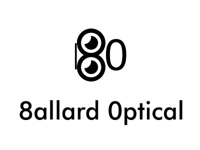 Optical 8 black logo optical