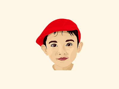 Self Portrait illustration portrait vectorart