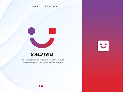 Smiler logo design modern minimal logo design branding creative logo design graphic design logo logo design minimal logo design modern logo design