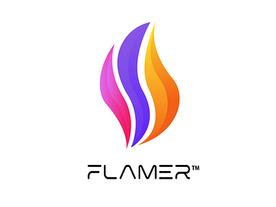 Flamer logo design branding graphic design logo logos minimal logo design unique logo design
