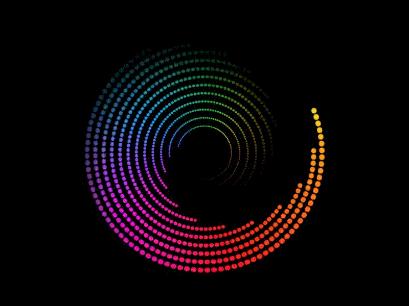 Loop 01 2016 adobe ae light motion motion graphic rainbow rotation whirl