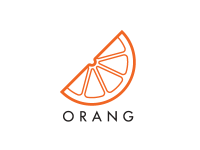 Orang graphicdesign logo minimal logomark