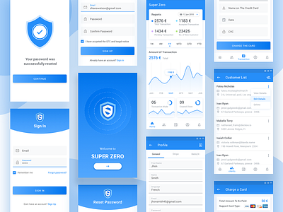Super Zero Finance App android app app app dashboard app ui banking dashboard finance app material design payment payment app statistics transactions ui ux wallet