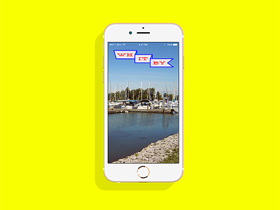 Town of Whitby Snapchat Filter app canada filter flag logo mobile snapchat ui ux