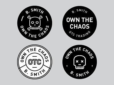Unused Logo Badges badge bitcoin chaos crypto logo otc pennystocks social stocks trading youtube