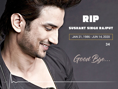 Sushant Singh Rajput- RIP bollywood celebrity restinpeace rip sadnews superstar