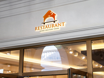 Restaurant Logo bistro business catering chef cuisine food home delivery logo resort restaurant logo