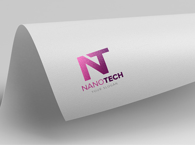 NANOTECH Logo brand business corporate logo letter logo nano nanotechnology nt letter nt logo tech logo technology