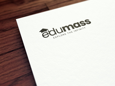 edumass Logo education educational institute learn learning learning app logo mentor modern student study tutorial