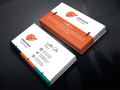 Designer Business Card brand business card clean corporate creative design designer elegant hi quality modern professional stylish