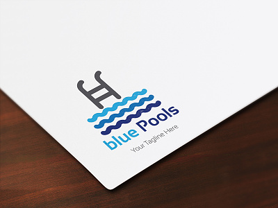 Blue Pools Logo aquatic park beach club blue pools blue waves health resort mountain hotel relaxing spa sea wave spa swim swimming pool yoga center