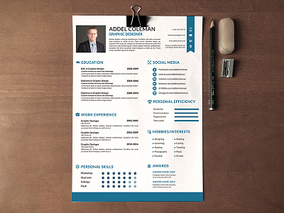 The Resume creative resume curriculum vitae cv design cv resume design elegant resume job modern resume portfolio professional resume resume template the resume