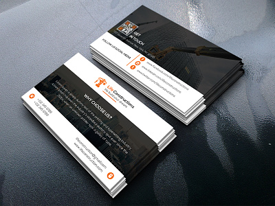 Constructions Business Card architect card business card carriage company construction business card corporate business card export fast global modern repair