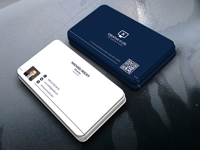 Corporate Business Card attractive awesome both side design business card cool corporate corporate business card creative design modern design simple standard